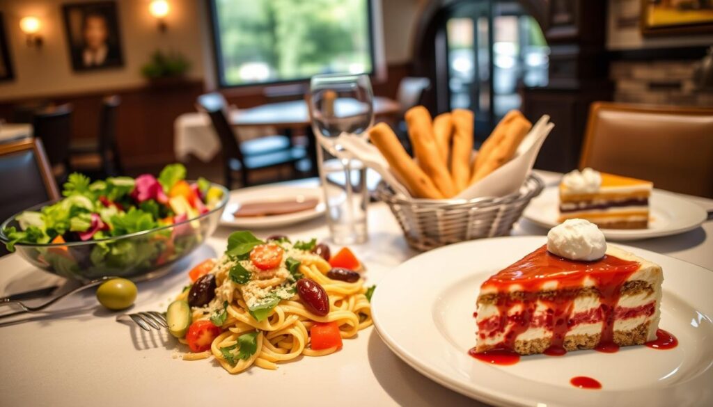 Olive Garden customer favorites