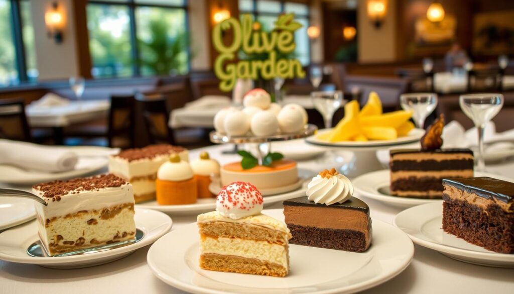 Olive Garden customer reviews dessert recommendations