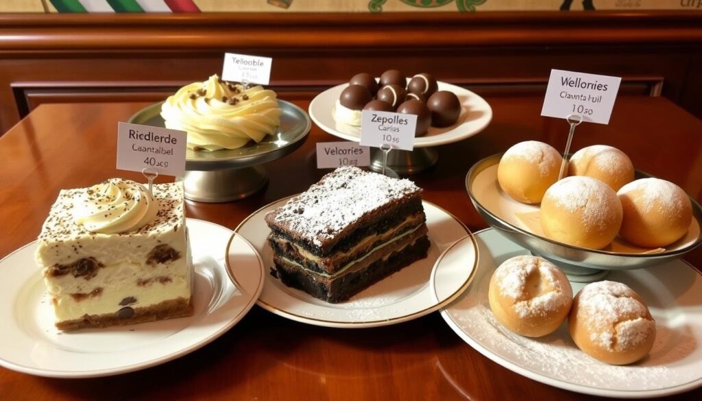Olive Garden desserts calories