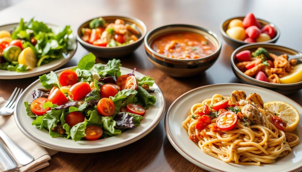 Olive Garden lunch menu options