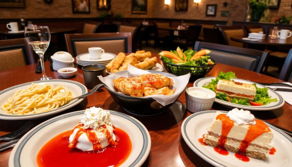 Olive Garden menu favorites