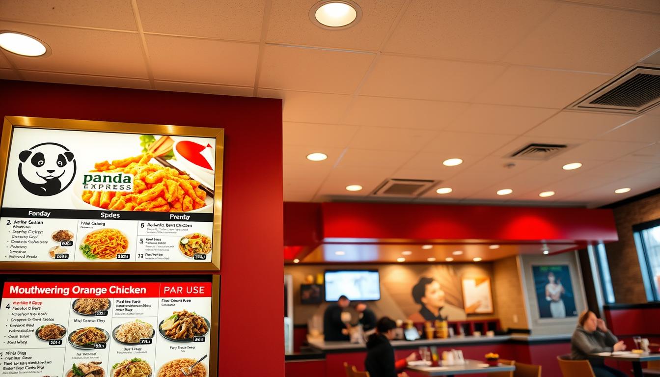 panda express menu